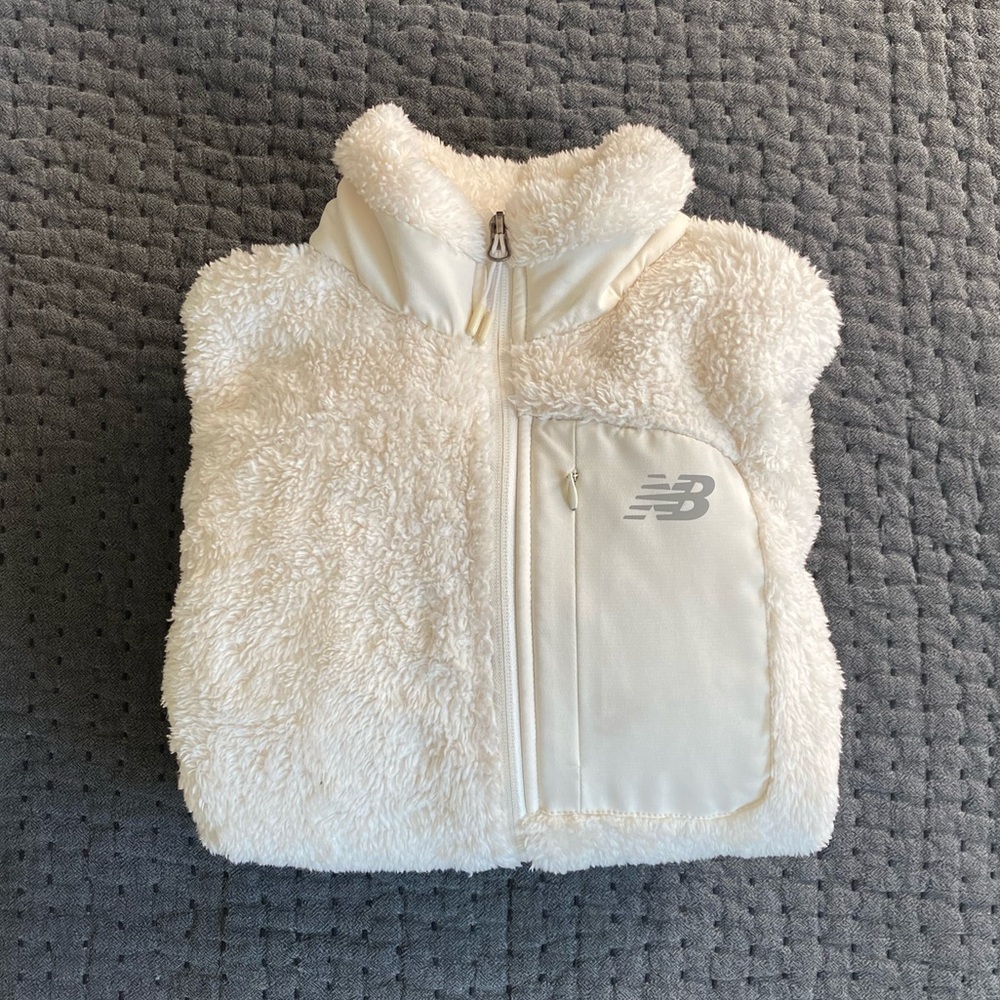 New Balance Off-White Fleece Jacket
